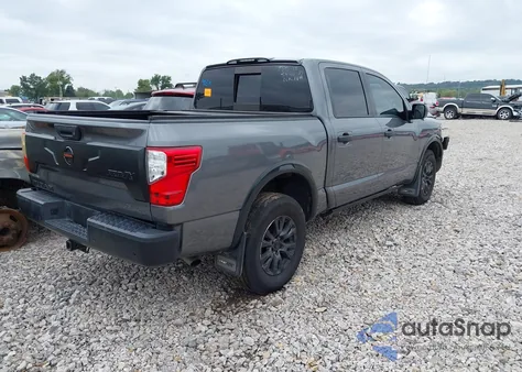 2021 Nissan Titan Pro-4X 4X4 from USA, damaged, VIN 1N6AA1ED3MN526499